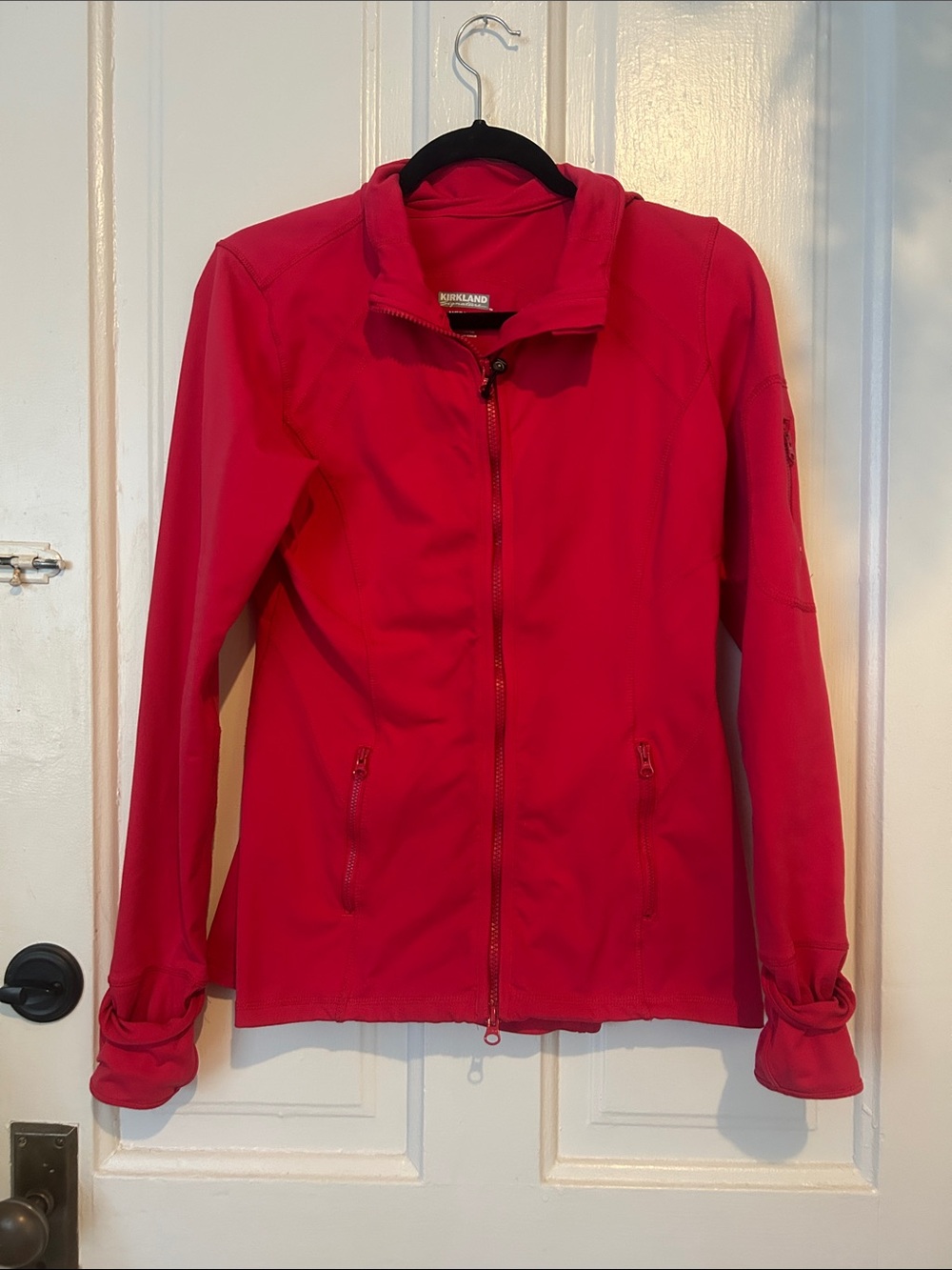 Kirkland Signature Women's Bright Red Utility Softshell Jacket